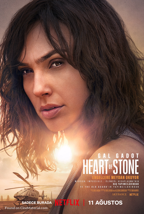 Heart of Stone - Turkish Movie Poster
