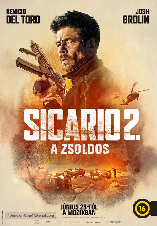 Sicario: Day of the Soldado - Hungarian Movie Poster