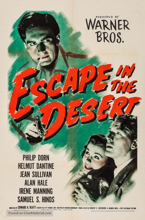 Escape in the Desert - Movie Poster