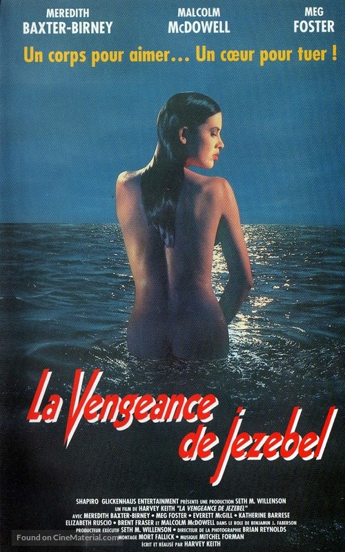 Jezebel&#039;s Kiss - French VHS movie cover