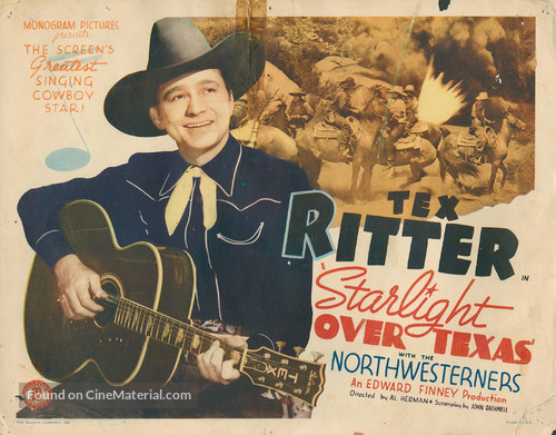 Starlight Over Texas - Movie Poster