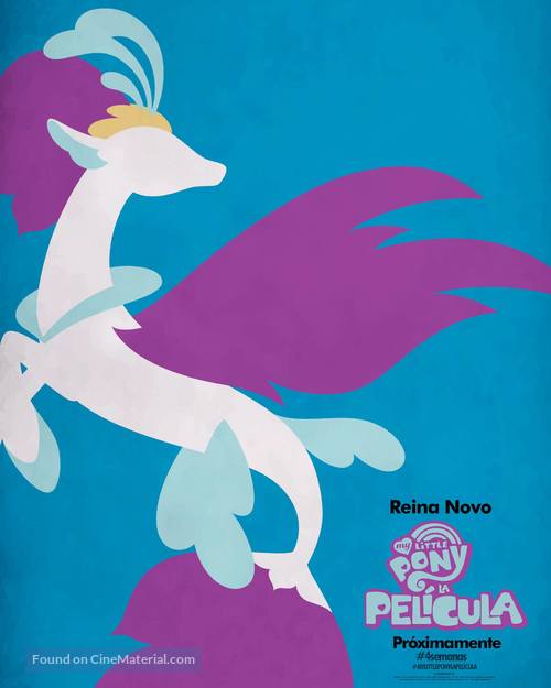 My Little Pony : The Movie - Mexican Movie Poster