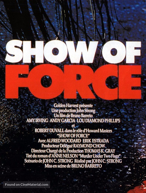 A Show of Force - Canadian Movie Poster