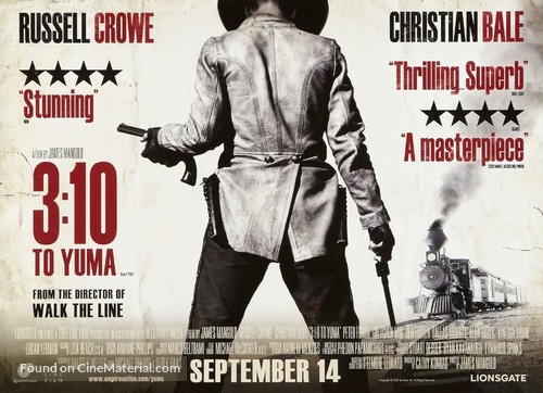 3:10 to Yuma - British Movie Poster