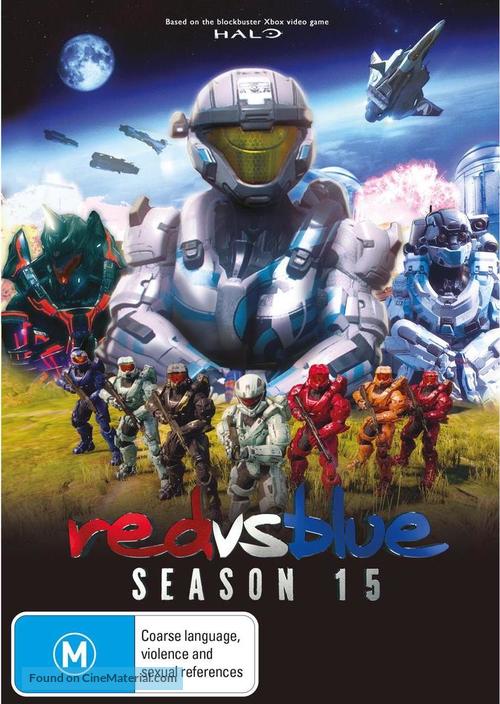 &quot;Red vs. Blue: The Blood Gulch Chronicles&quot; - Australian DVD movie cover