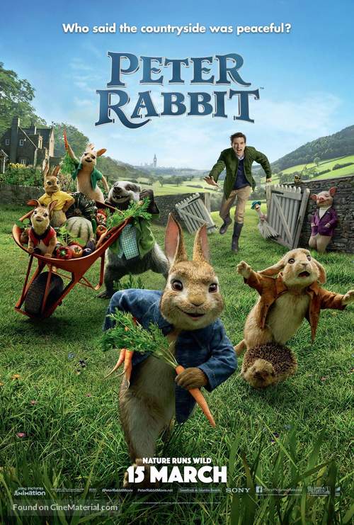 Peter Rabbit - Malaysian Movie Poster