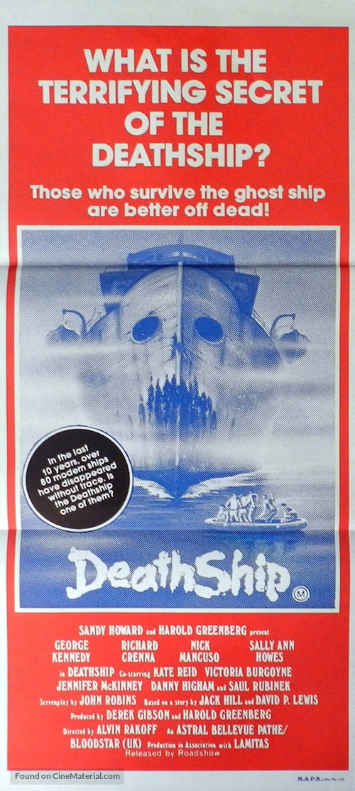 Death Ship - Australian Movie Poster