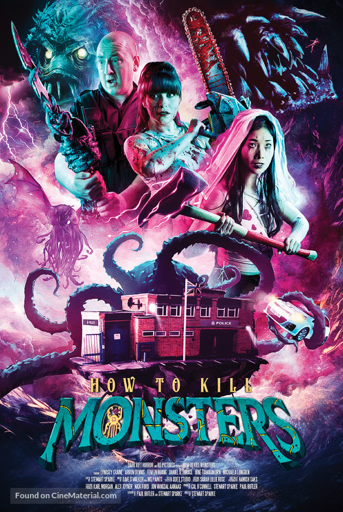 How to Kill Monsters - British Movie Poster