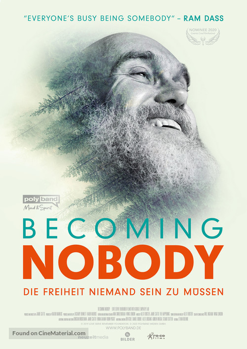 Becoming Nobody - German Movie Poster