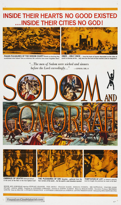 Sodom and Gomorrah - Movie Poster