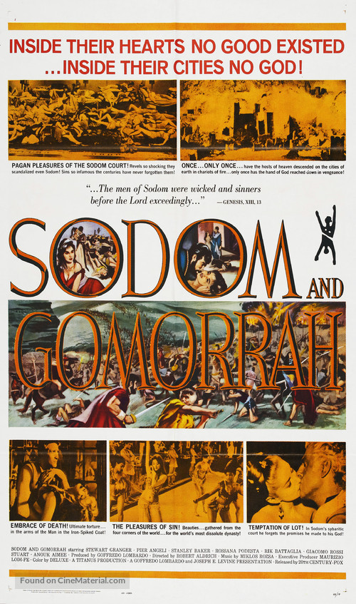 Sodom and Gomorrah - Movie Poster