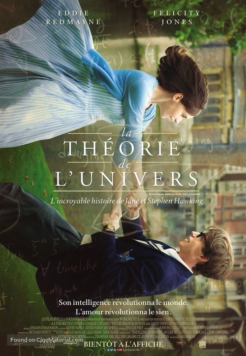 The Theory of Everything - Canadian Movie Poster