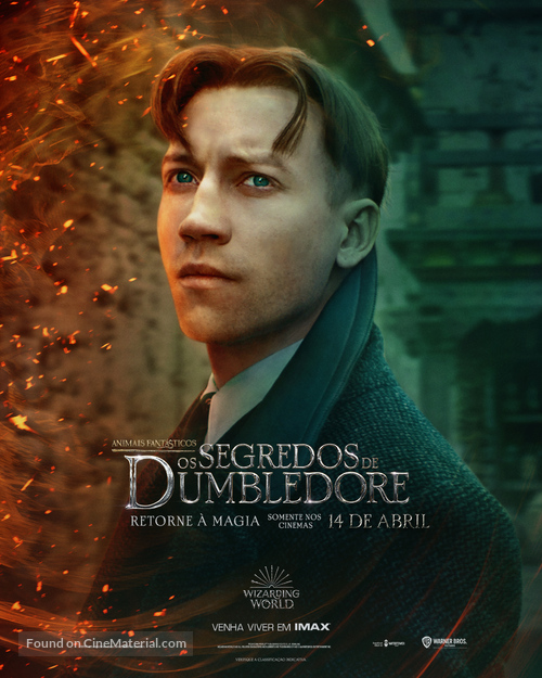 Fantastic Beasts: The Secrets of Dumbledore - Brazilian Movie Poster