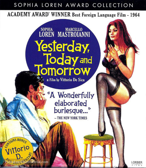 Ieri, oggi, domani - Blu-Ray movie cover
