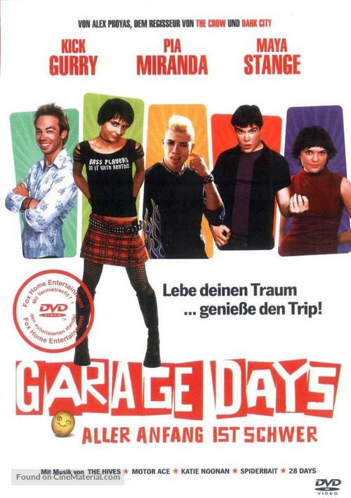 Garage Days - German poster