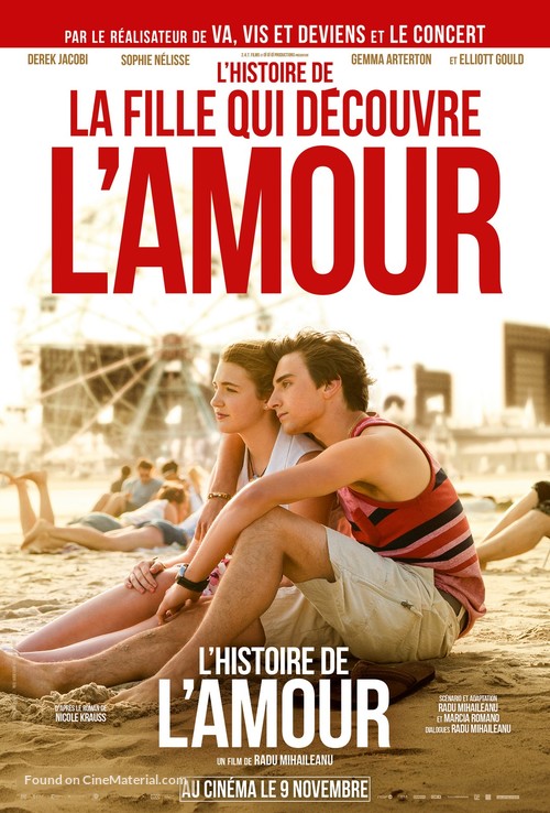 The History Of Love 2016 French Movie Poster