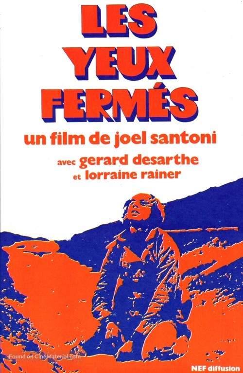 Les yeux ferm&eacute;s - French Movie Poster