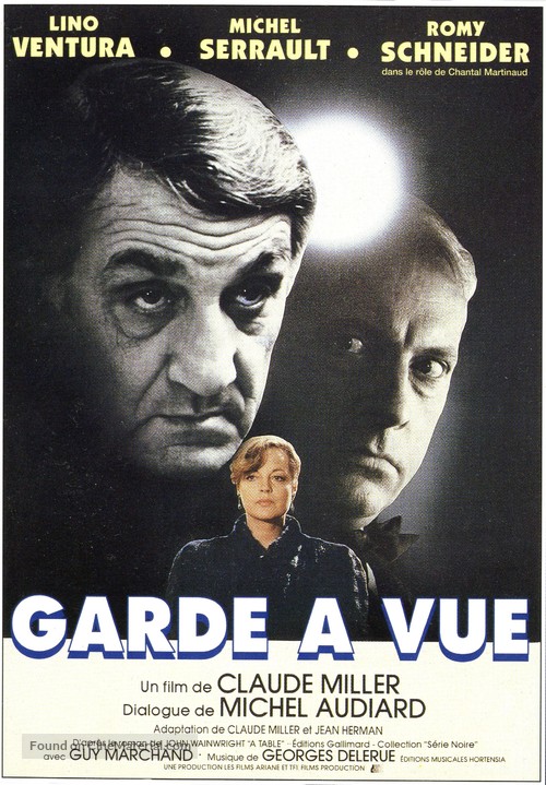 Garde &agrave; vue - French Movie Poster