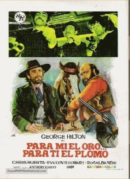 Lo chiamavano Tresette... giocava sempre col morto - Spanish Movie Poster