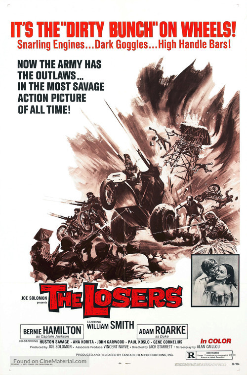 The Losers - Theatrical movie poster
