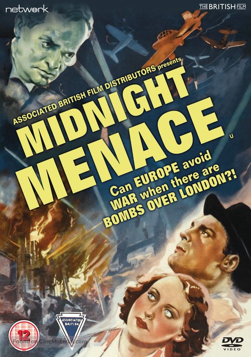 Midnight Menace - British DVD movie cover