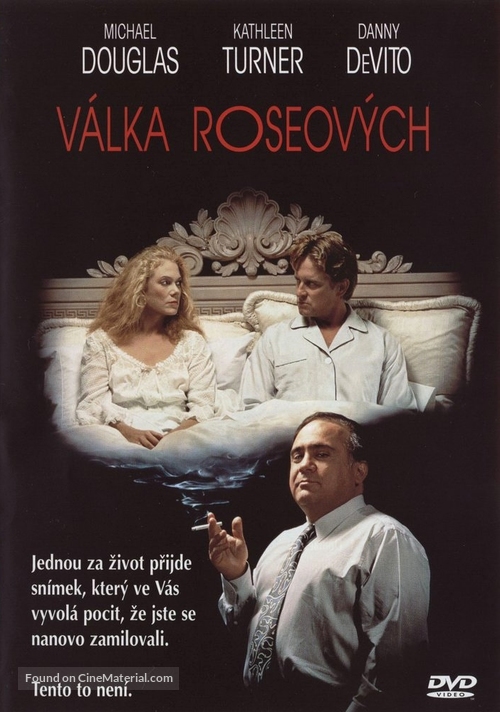 The War of the Roses - Czech DVD movie cover