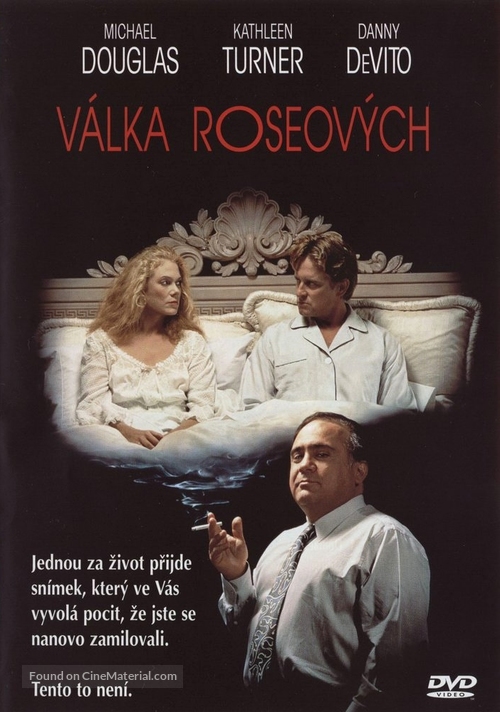 The War of the Roses - Czech DVD movie cover