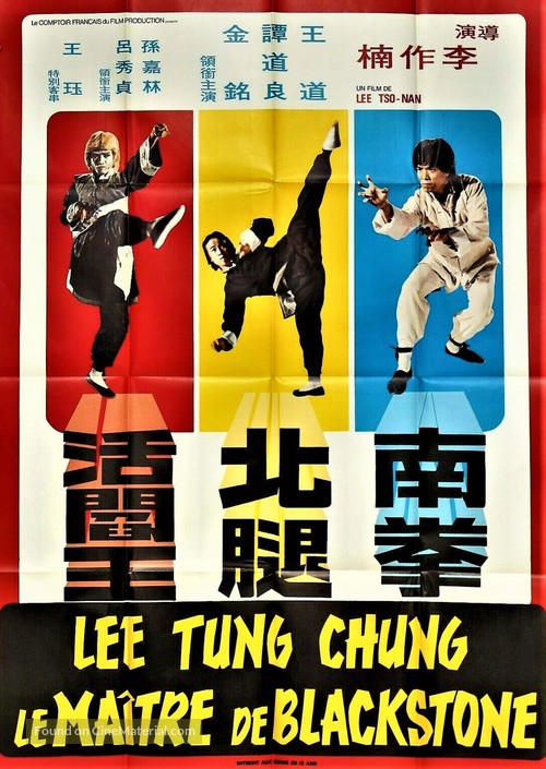 Nan quan bei tui zhan yan wang - French Movie Poster