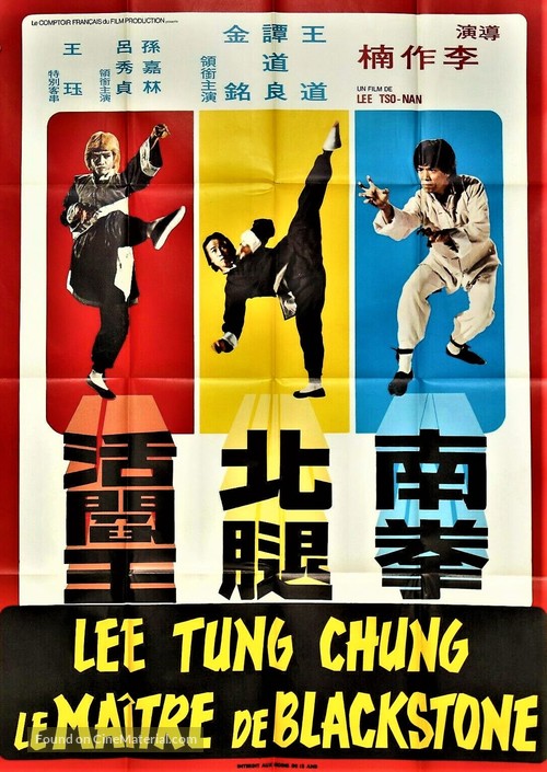 Nan quan bei tui zhan yan wang - French Movie Poster