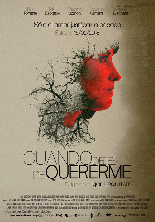 Cuando dejes de quererme - Spanish Movie Poster