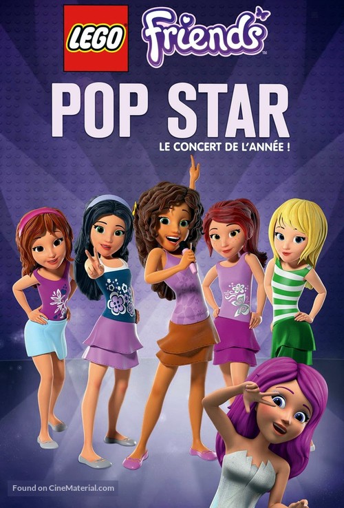 LEGO Friends: Girlz 4 Life - French DVD movie cover