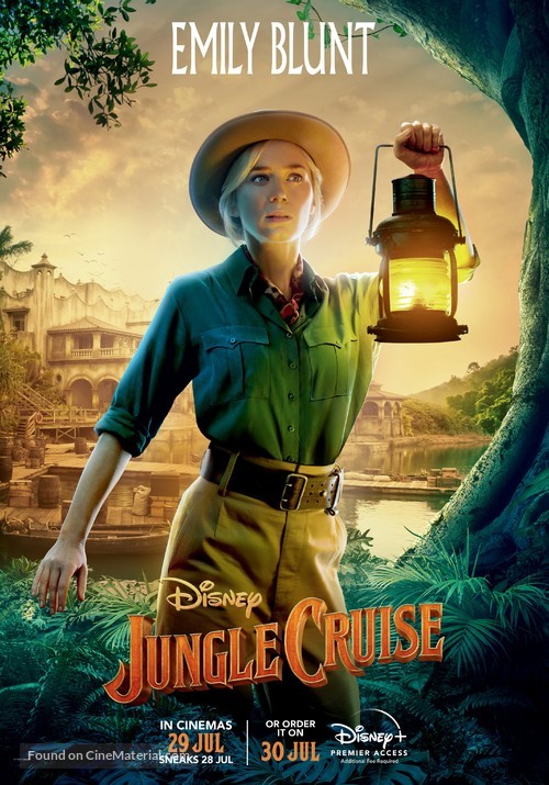 Jungle Cruise - Singaporean Movie Poster