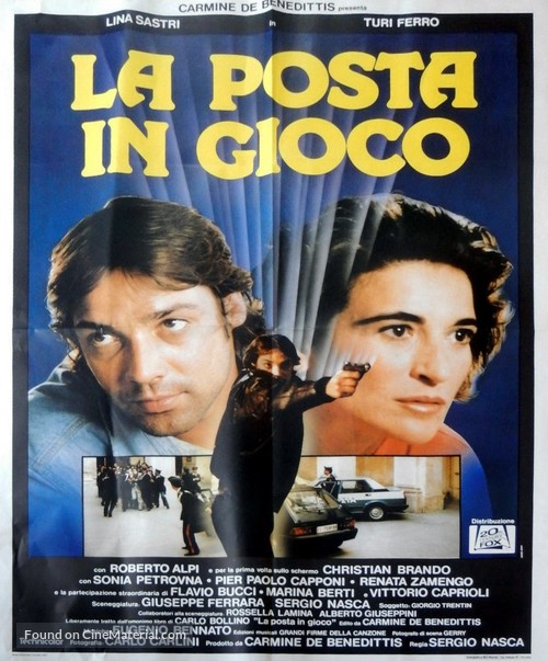 La posta in gioco - Italian Movie Poster