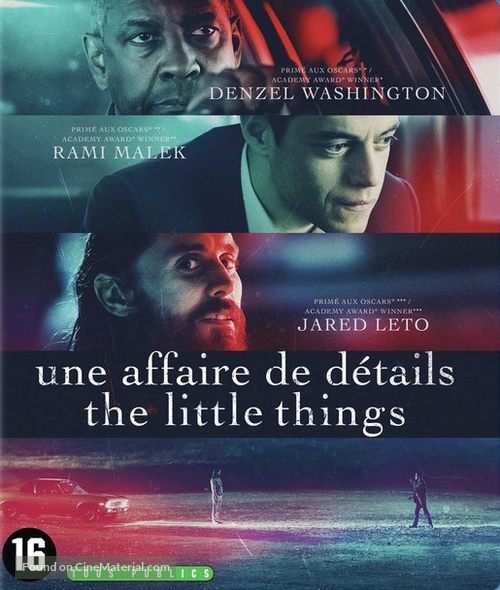 The Little Things - Dutch Blu-Ray movie cover