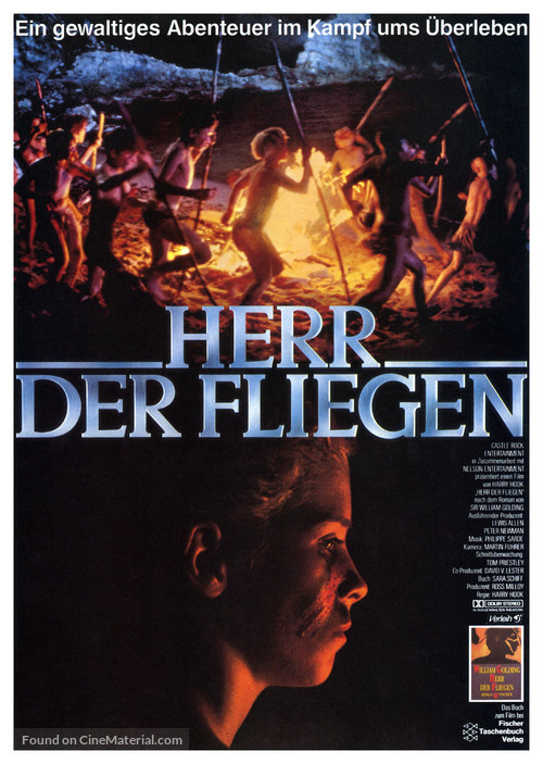 Lord of the Flies - German Movie Poster
