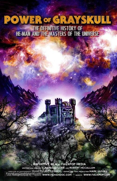 Power of Grayskull: The Definitive History of He-Man and the Masters of the Universe - British Movie Poster