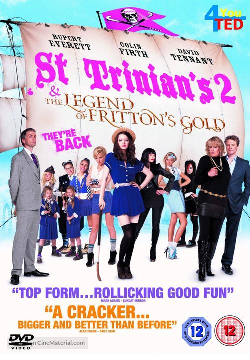 St Trinian&#039;s 2: The Legend of Fritton&#039;s Gold - British DVD movie cover