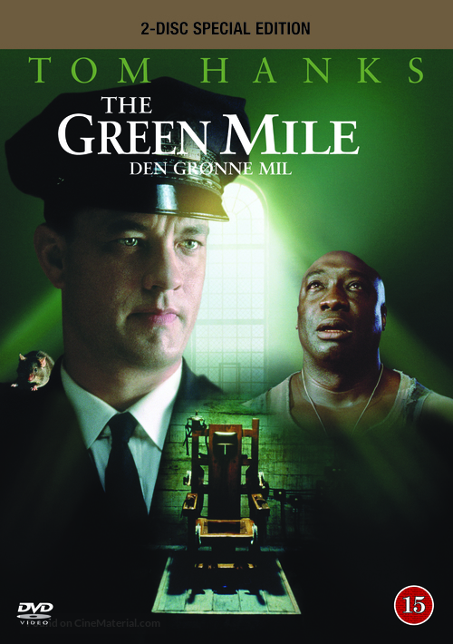 The Green Mile - Danish DVD movie cover