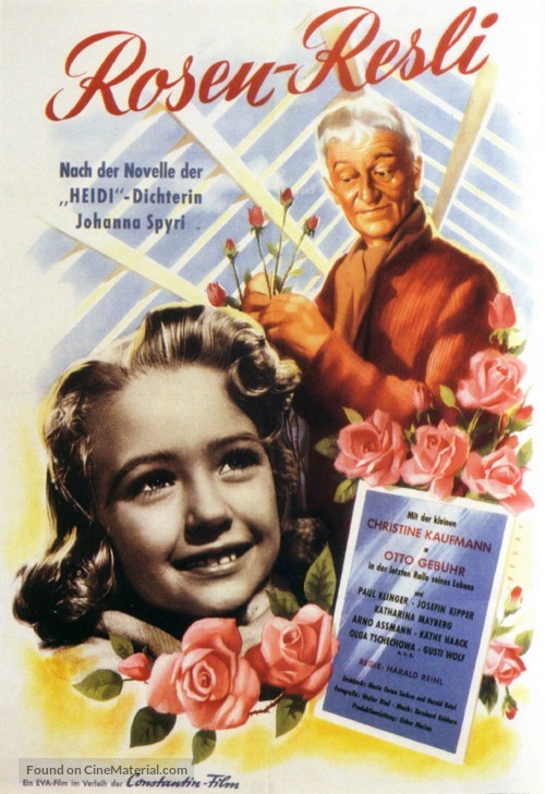 Rosen-Resli - German Movie Poster