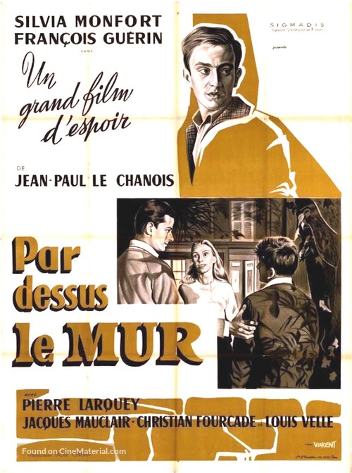 Par-dessus le mur - French Movie Poster