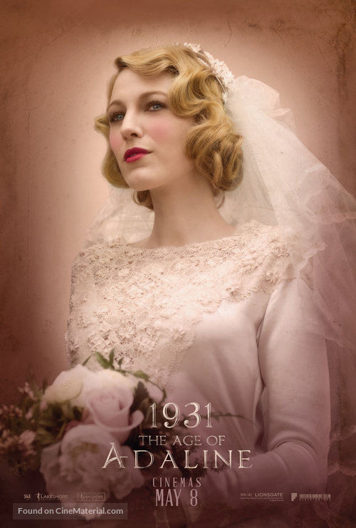 The Age of Adaline - British Movie Poster