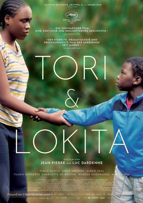 Tori et Lokita - German Movie Poster