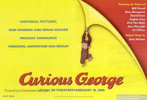 Curious George - British Movie Poster