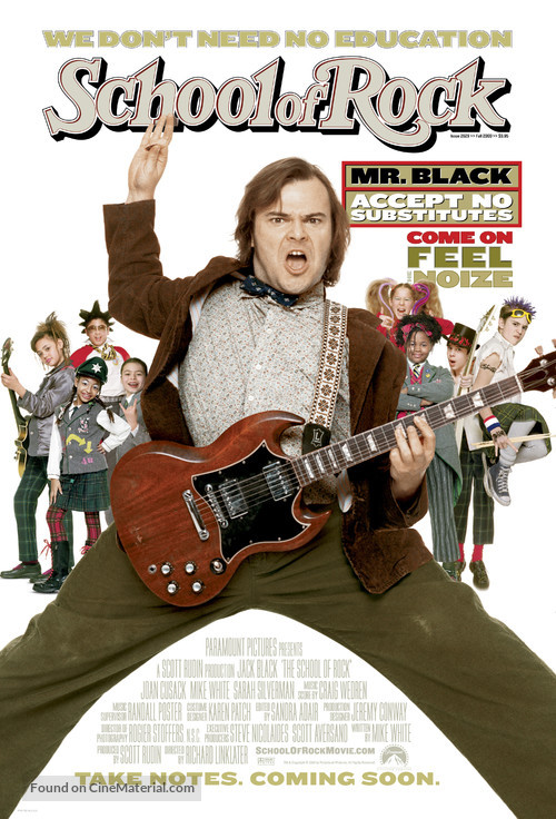 The School of Rock - Movie Poster