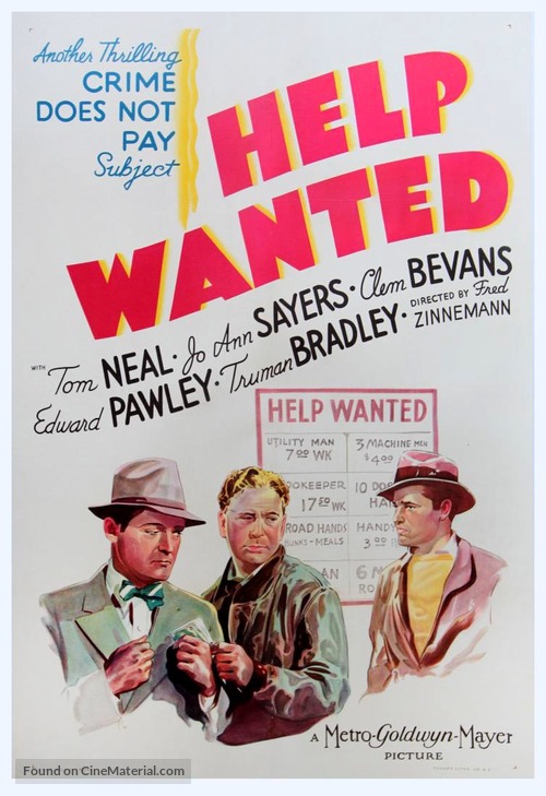 Help Wanted - Movie Poster