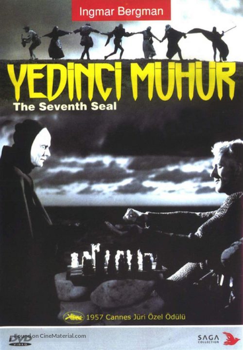 Det sjunde inseglet - Turkish DVD movie cover