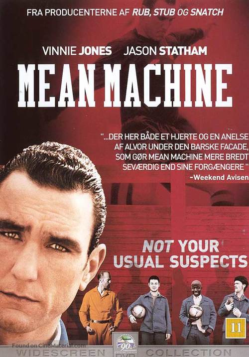 Mean Machine - Danish DVD movie cover