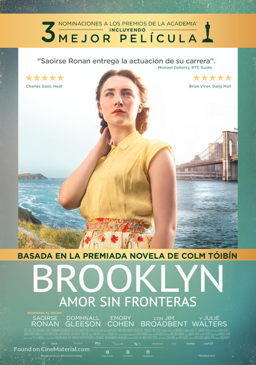 Brooklyn - Colombian Movie Poster