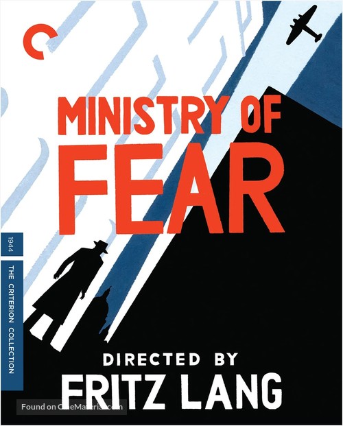 Ministry of Fear - Blu-Ray movie cover