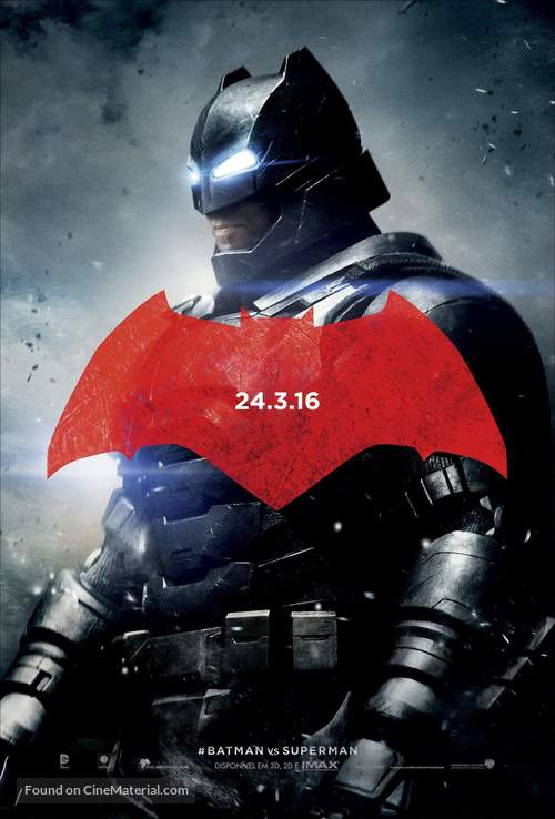 Batman v Superman: Dawn of Justice - Brazilian Movie Poster